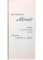 Who Speaks for Africa?