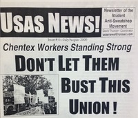 USAS NEWS! Newsletter of the Student Anti-Sweatshop Movement Issue #4