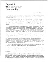 University Report to the Community-Subpoena University Report to the Community-Subpoena