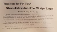 "Registration for War Work"