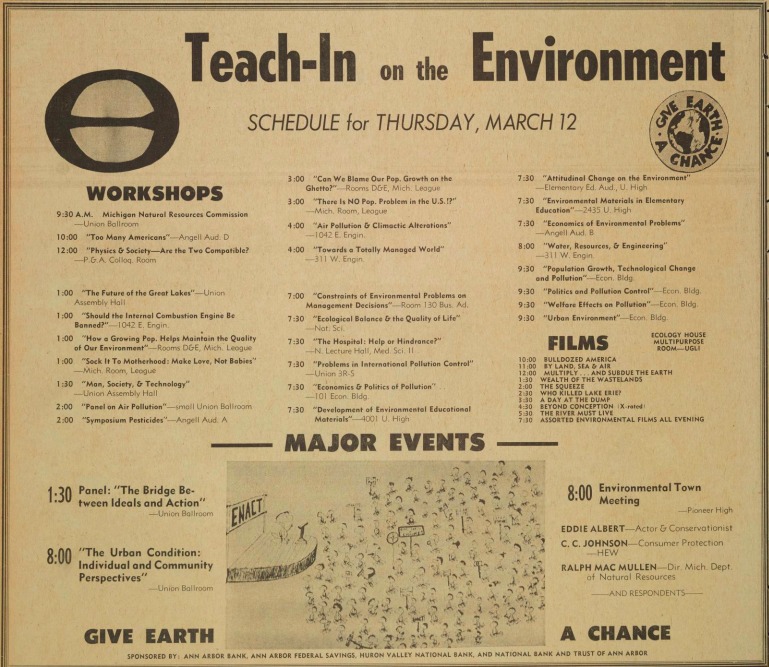 Thursday Teach-In Schedule 