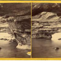 "Grand Portal" at Pictured Rocks, Lake Superior (1868)