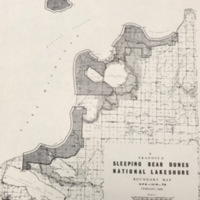Proposed Boundaries of Sleeping Bear Dunes (1965) 