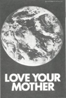 Love your mother poster. Environmental Action, 1972.