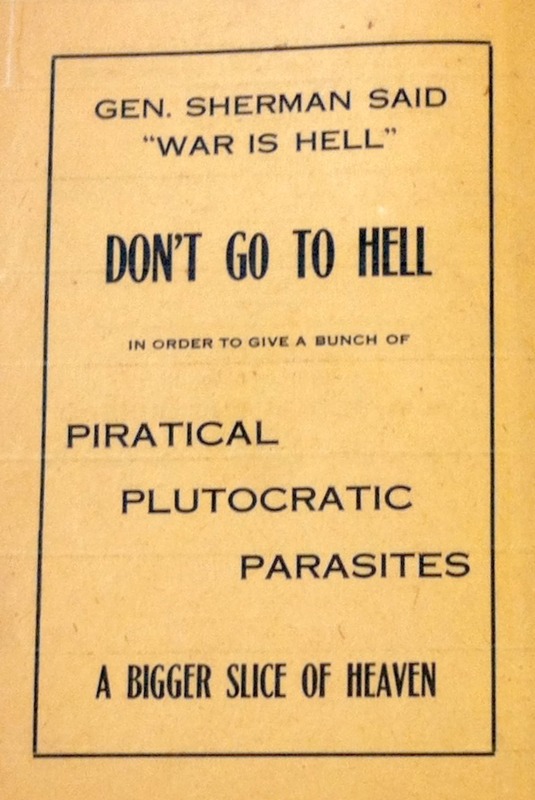 "Don't Go To Hell" IWW Pamphlet