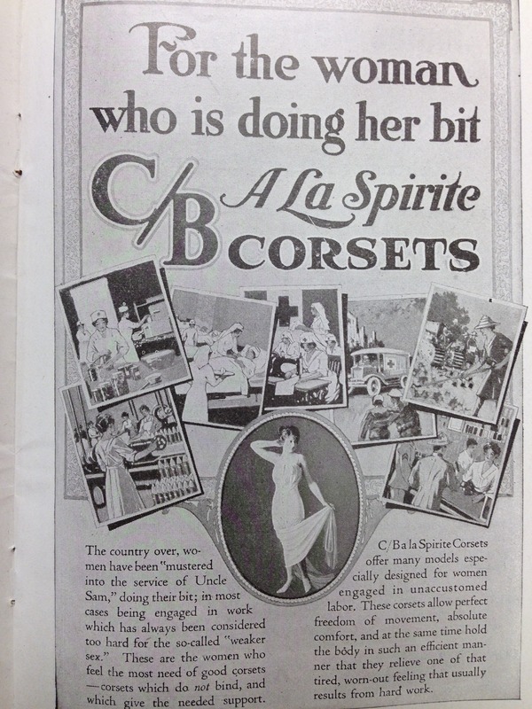 "A La Spirite Corsets Advertisement"