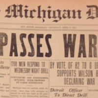 Senate Passes War Motion 
