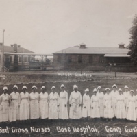Red Cross Nurses, Base Hospital, Camp Custer