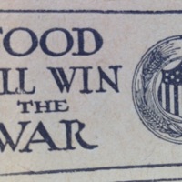 "Food Will Win the War"  Michigan Daily Ad