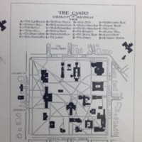 Map of Campus in 1906