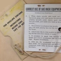 Gas Mask Instructions