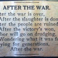 "After the War"