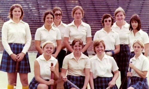 The 1973 Women's Varsity Field Hockey Team 