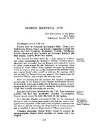 March 1979 Regents Proceedings