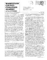 WCCAA Newsletter, September/October 1985