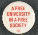 SDS &quot;Free University&quot; Pin