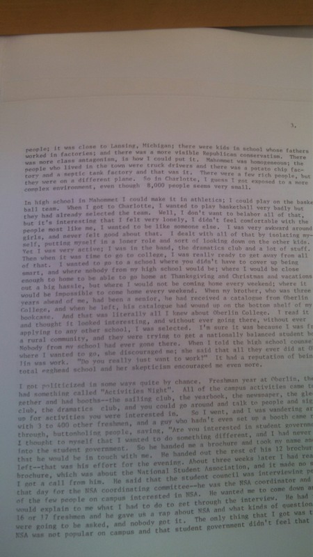 Paul Potter Interview page 3