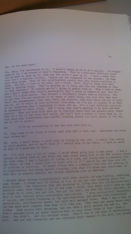 Paul Potter Interview page 16