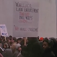 Civil Rights Rally Protestors