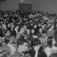 Audience at the 1965 Teach-in