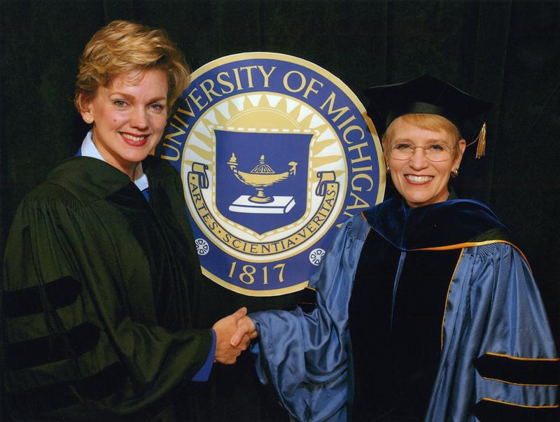 Mary Sue Coleman and Granholm.jpg