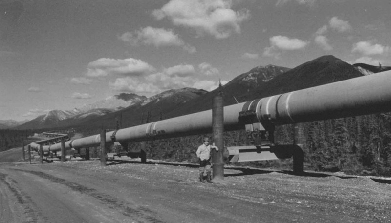Alaska Pipeline Photo 1970s