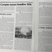 Complex Issues Headline 1974