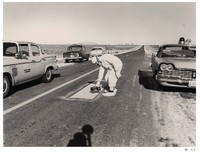 Health Physicists Check Highway 20