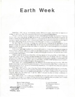 Earth Week 1971
