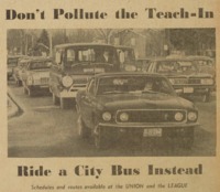 Don't Pollute the Teach-In