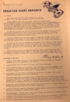 Report from Senator Hart (1962)