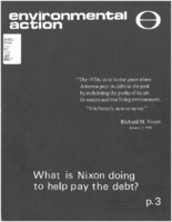 What is Nixon Doing to Help Pay the Debt?