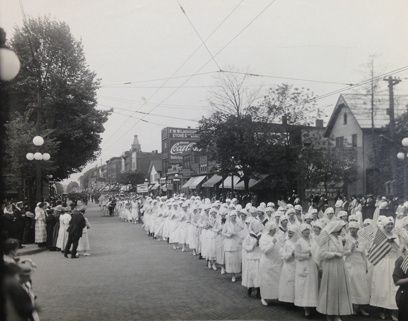 Red Cross Parade May 21, 1918 Swain Box 2, File 13.JPG