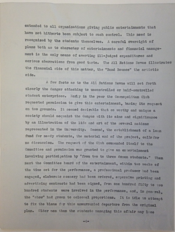 Annual Report of the Committee for Student Affairs, 1915-1916, pg. 4.jpg