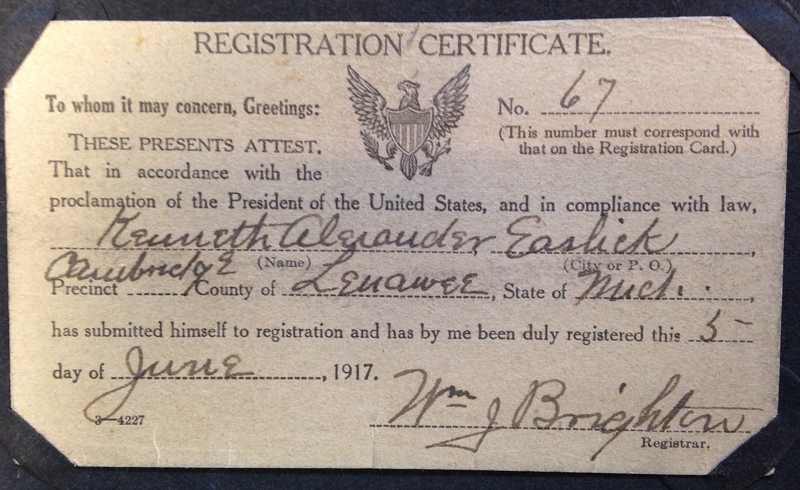 Kenneth Easlick Registration Card.jpg