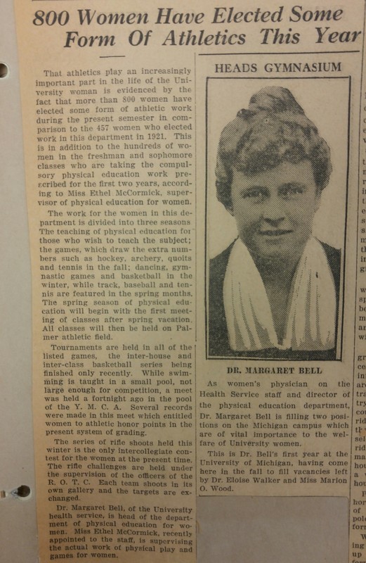 Young Margaret Bell on Newspaper.jpg