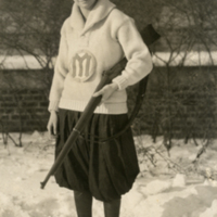 Riflewoman with &#039;M&#039; Award Sweater