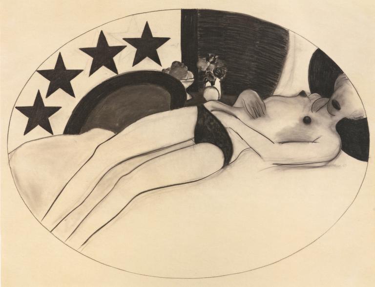 Wesselmann current title Second Drawing for Great American Nude #46  57 x 68 in.jpg