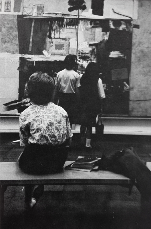 Michiganensian 1964 students in exhibition w Rauschenberg-rev (1) (1).jpg